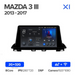 Штатна магнітола Teyes X1 2+32Gb Mazda 3 Mazda3 Axela BM(0 Din)2013-2017 9"