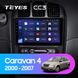 Штатна магнітола Teyes CC3 6+128 Gb 360° Dodge Caravan 4 For Chrysler Voyager RG RS For Town & Country RS 2000-2007 10"