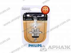 Галогенові лампи Philips H4 12342PRB1 Premium Blister