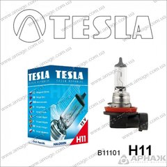 Лампа галогенна Tesla Н11 12V 55W B11101
