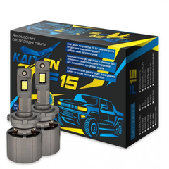 LED автолампы Kaixen F15 H8/H9/H11/H16 6000K 70W CAN BUS EMC