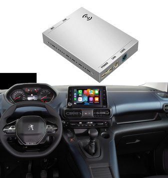 Бездротовий CarPlay та AndroidAuto для Peugeot Rifter (2018-2020) NAC System