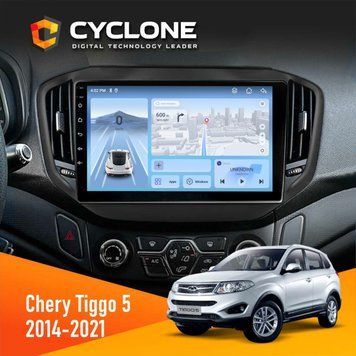 Штатная магнитола CYCLONE Chery Tiggo 5 2016-2021 C10-012 4/64 DSP 4G