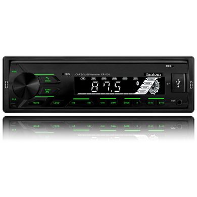 Автомагнитола Fantom FP-024 Black/Green