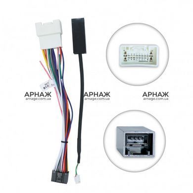 Комплект рамка+проводка QIV Mitsubishi Outlander 3 III GF0W GF0W GG0W 2012 - 2020 (W1) 9"