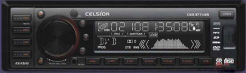 Автомагнітола Celsior CSD-377UBS Orange