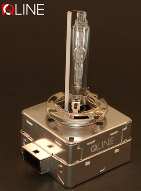 Ксеноновая лампа QLine D3S 5500K (+100%) MetalBase
