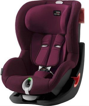 Дитяче автокрісло Britax-Romer KING II LS BLACK SERIES Burgundy Red