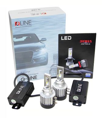LED автолампы QLine Alpha H15W CanBus 6000