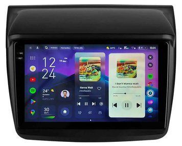 Штатна магнітола Teyes CC4 Pro 2K 8+128 Gb Mitsubishi Pajero Sport 2 L200 Triton 2008-2016 9"
