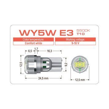 Led автолампы AMS EXTREME WY5W E3 T10 5500K