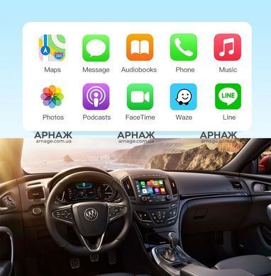 Беспроводной CarPlay и AndroidAuto для Buick Regal (2014&ndash;2015)