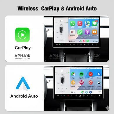 Бездротовий CarPlay та AndroidAuto для Tesla Model 3 2019-2024 Intel