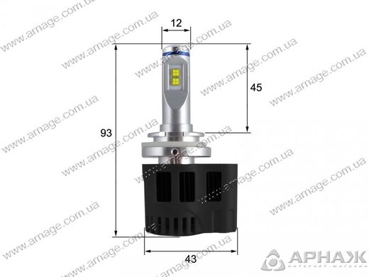 LED лампи Sho-Me G5.1 D1 / D2 / D3 / D4 6000K 55W