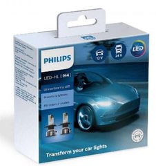 Світлодіодні автолампи Philips 11342UE2X2 H4 21W 12-24V Ultinon Essential G2 6500K
