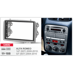 Рамка перехідна Carav 11-188 ALFA ROMEO 147 (937) 2000-2010; GT (937) 2004-2010