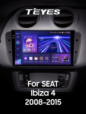 Штатна магнітола Teyes CC3 2K 4+32 Gb Seat Ibiza 6J 2008-2015 9"