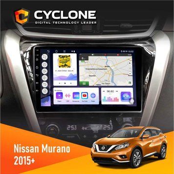 Штатна магнітола CYCLONE Nissana Murano 2015+ C10-011 4/64. DSP