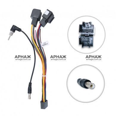 Комплект рамка+проводка QIV Chevrolet Captiva 1 2006-2011 (W1) 9"