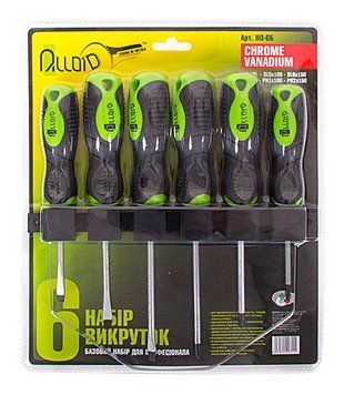 Набор отверток Alloid НО-6Б