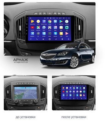 Штатная магнитола Teyes CC3 2K 6+128 Gb Opel Insignia 1 Buick Regal 2013-2017 9"