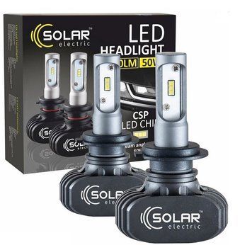 Светодиодные автолампы Solar LED SOLAR H7 12/24V 6000Lm 50W