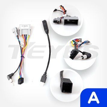 Teyes Проводка під Honda Jazz 3 Fit 3 GP GK 2013 - 2020 (A)
