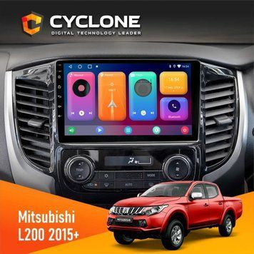 Штатна магнітола CYCLONE Mitsubishi L200 2015+ Climate C9 CPL 2/32