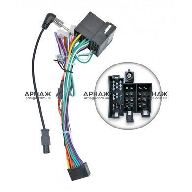 Комплект рамка+проводка QIV Volkswagen Santana 2012-2022 (F1) (W2) 9"