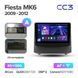 Штатная магнитола Teyes CC3 6+128 Gb 360&deg; Ford Fiesta 6 Mk 6 2008-2013 9"